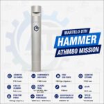 Martelo Mission DTH de alta pressão para perfuração de fundo em rocha, poços artesianos e sondagem.