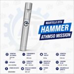 Martelo Mission DTH de alta pressão para perfuração de fundo em rocha, poços artesianos e sondagem.