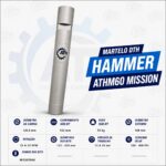 Martelo Mission DTH de alta pressão para perfuração de fundo em rocha, poços artesianos e sondagem.
